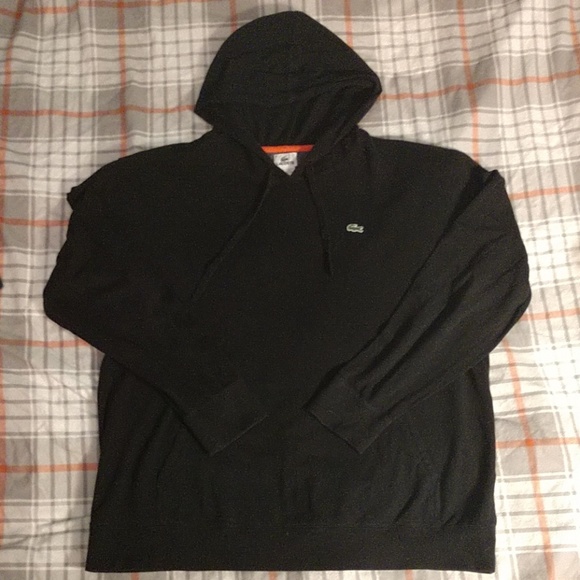 lacoste thin hoodie